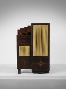 MANIFATTURA ITALIANA - Mobile da soggiorno dco a due ante, due cassetti e alzatina