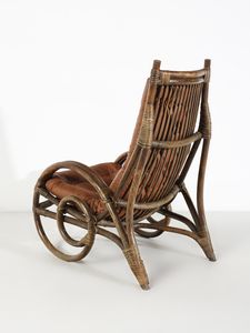 TOFFOLONI WERTHER (1930 - 2017) : attribuito. Poltrona per Gervasoni, Udine  - Asta Asta 516 | DESIGN E ARTI DECORATIVE DEL NOVECENTO Online - Associazione Nazionale - Case d'Asta italiane