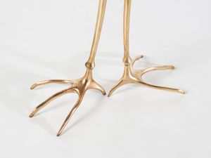 OPPENHEIM MERET (1913 - 1985) : Tavolino mod. Traccia per Simon, Vicenza  - Asta Asta 516 | DESIGN E ARTI DECORATIVE DEL NOVECENTO Online - Associazione Nazionale - Case d'Asta italiane