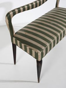 MANIFATTURA FIORENTINA : Panca  - Asta Asta 516 | DESIGN E ARTI DECORATIVE DEL NOVECENTO Online - Associazione Nazionale - Case d'Asta italiane