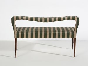 MANIFATTURA FIORENTINA : Panca  - Asta Asta 516 | DESIGN E ARTI DECORATIVE DEL NOVECENTO Online - Associazione Nazionale - Case d'Asta italiane