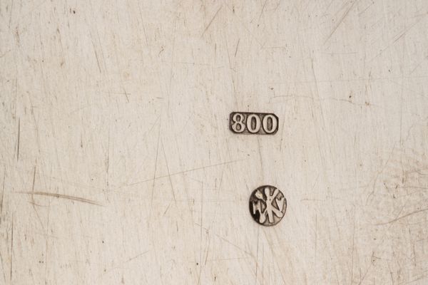 Coppia di salierine  - Asta Argenti Antichi e da Collezione - Associazione Nazionale - Case d'Asta italiane