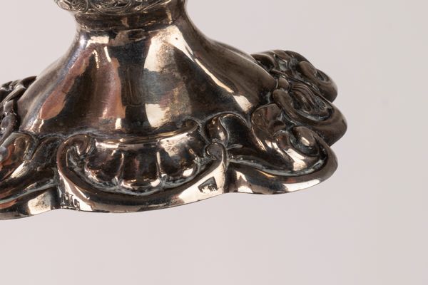 Quattro saliere e un cestino  - Asta Argenti Antichi e da Collezione - Associazione Nazionale - Case d'Asta italiane