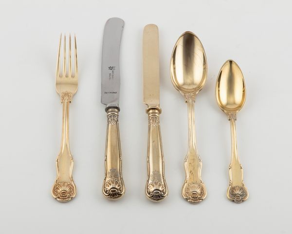 Importante servizio di posate  - Asta Argenti Antichi e da Collezione - Associazione Nazionale - Case d'Asta italiane