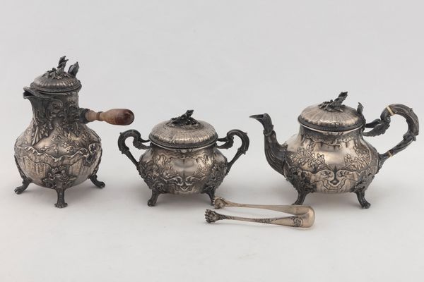 Servizio da té e cioccolato  - Asta Argenti Antichi e da Collezione - Associazione Nazionale - Case d'Asta italiane