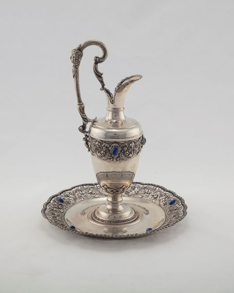 Versatoio con piatto  - Asta Argenti Antichi e da Collezione - Associazione Nazionale - Case d'Asta italiane