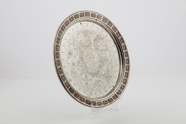 Piatto centrotavola  - Asta Argenti Antichi e da Collezione - Associazione Nazionale - Case d'Asta italiane