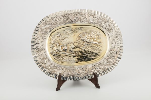 Piatto da parata  - Asta Argenti Antichi e da Collezione - Associazione Nazionale - Case d'Asta italiane