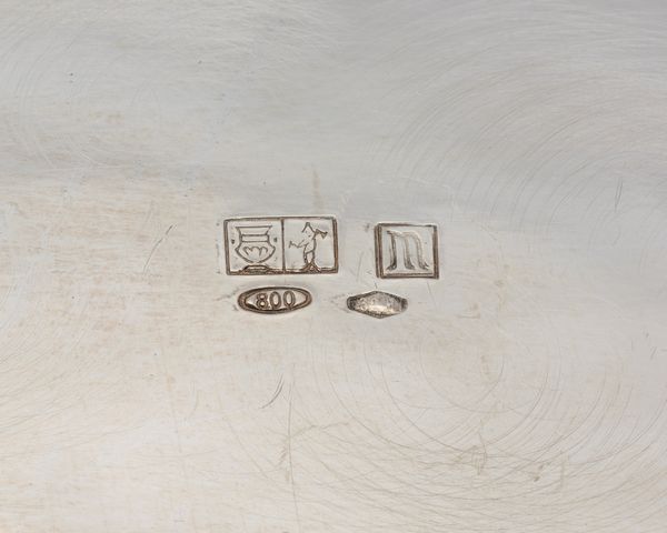 Messulam : Vassoio e ciotola  - Asta Argenti Antichi e da Collezione - Associazione Nazionale - Case d'Asta italiane