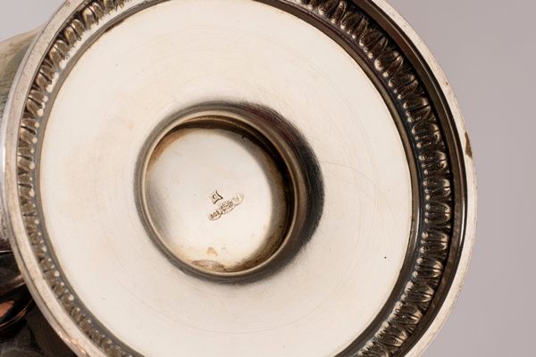 Cesa Alessandria : Servizio da tè e caffè con vassoio  - Asta Argenti Antichi e da Collezione - Associazione Nazionale - Case d'Asta italiane