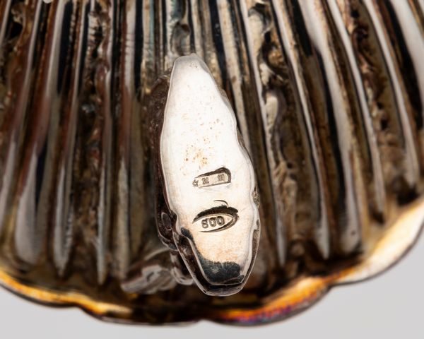 Salsiera e salierina con cucchiaino  - Asta Argenti Antichi e da Collezione - Associazione Nazionale - Case d'Asta italiane