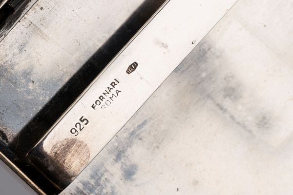 Portasigarette, Presidente Giovanni Gronchi  - Asta Argenti Antichi e da Collezione - Associazione Nazionale - Case d'Asta italiane