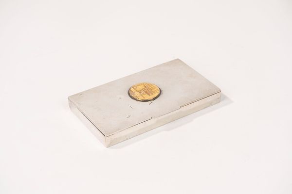 Portasigari, Presidente Giuseppe Saragat  - Asta Argenti Antichi e da Collezione - Associazione Nazionale - Case d'Asta italiane