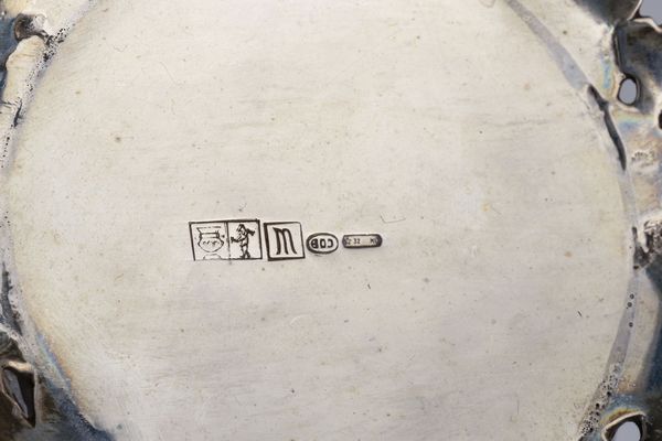 Messulam : Coppa porta bon-bon  - Asta Argenti Antichi e da Collezione - Associazione Nazionale - Case d'Asta italiane