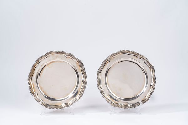 bulgari : Due piatti  - Asta Argenti Antichi e da Collezione - Associazione Nazionale - Case d'Asta italiane