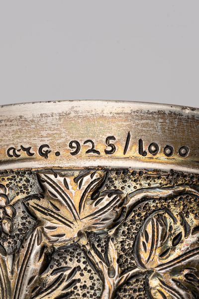 Gemito : Bicchiere  - Asta Argenti Antichi e da Collezione - Associazione Nazionale - Case d'Asta italiane