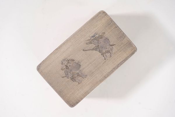 MARIO BUCCELLATI : Scatola, della serie da i Gobbi di Jac Callot  - Asta Argenti Antichi e da Collezione - Associazione Nazionale - Case d'Asta italiane