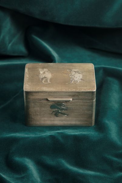 MARIO BUCCELLATI : Scatola, della serie da i Gobbi di Jac Callot  - Asta Argenti Antichi e da Collezione - Associazione Nazionale - Case d'Asta italiane