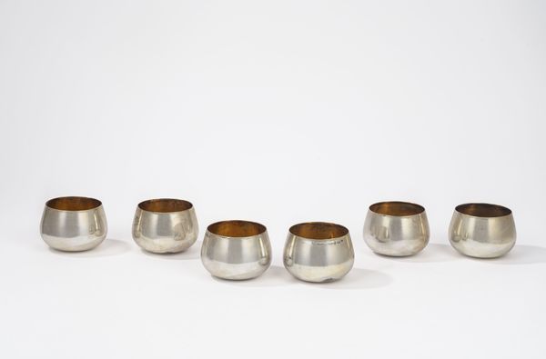 Brandimarte : Sei bicchieri  - Asta Argenti Antichi e da Collezione - Associazione Nazionale - Case d'Asta italiane