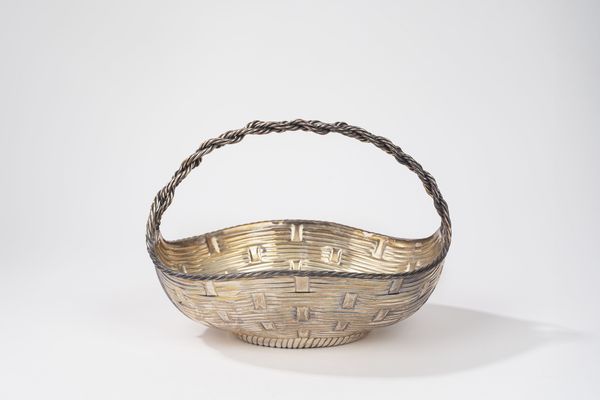 FRATELLI CACCHIONE : Cesto  - Asta Argenti Antichi e da Collezione - Associazione Nazionale - Case d'Asta italiane