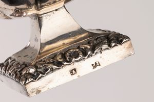 Quattro saliere e un cestino  - Asta Argenti Antichi e da Collezione - Associazione Nazionale - Case d'Asta italiane