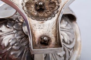 Caffettiera e zuccheriera  - Asta Argenti Antichi e da Collezione - Associazione Nazionale - Case d'Asta italiane