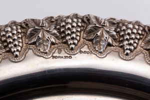 Sei calici con vassoio  - Asta Argenti Antichi e da Collezione - Associazione Nazionale - Case d'Asta italiane