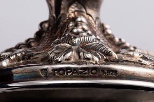 Sei calici con vassoio  - Asta Argenti Antichi e da Collezione - Associazione Nazionale - Case d'Asta italiane