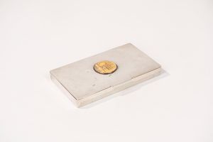 Portasigari, Presidente Giuseppe Saragat  - Asta Argenti Antichi e da Collezione - Associazione Nazionale - Case d'Asta italiane