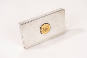 Portasigari, Presidente Giuseppe Saragat  - Asta Argenti Antichi e da Collezione - Associazione Nazionale - Case d'Asta italiane