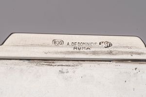 Portasigari, Presidente Giuseppe Saragat  - Asta Argenti Antichi e da Collezione - Associazione Nazionale - Case d'Asta italiane