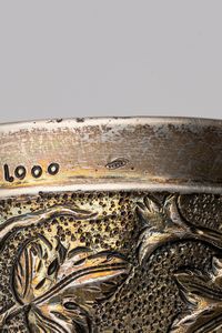 Gemito : Bicchiere  - Asta Argenti Antichi e da Collezione - Associazione Nazionale - Case d'Asta italiane