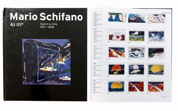 MARIO SCHIFANO : Senza titolo  - Asta Arte Moderna e Contemporanea - Associazione Nazionale - Case d'Asta italiane