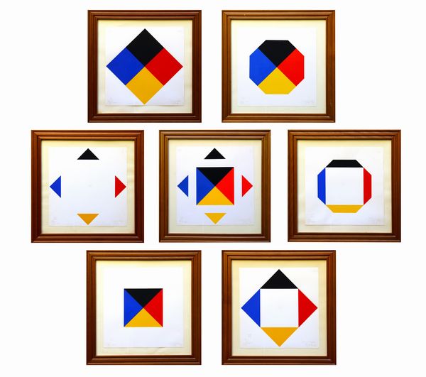 Max Bill : 7 Scarious portfolio  - Asta Arte Moderna e Contemporanea - Associazione Nazionale - Case d'Asta italiane