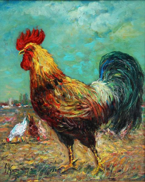 GIOVAN FRANCESCO GONZAGA : Il gallo  - Asta Arte Moderna e Contemporanea - Associazione Nazionale - Case d'Asta italiane