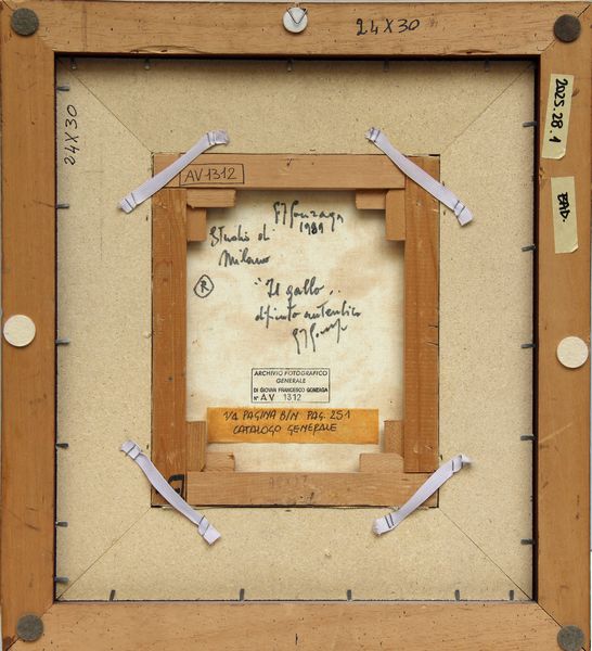 GIOVAN FRANCESCO GONZAGA : Il gallo  - Asta Arte Moderna e Contemporanea - Associazione Nazionale - Case d'Asta italiane