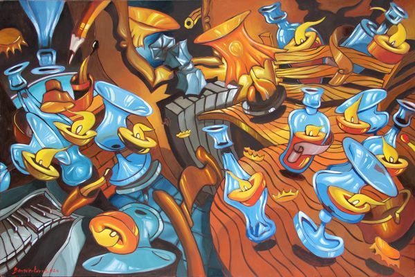 Silvestro BONAVENTURA : Tutti fuori  - Asta Arte Moderna e Contemporanea - Associazione Nazionale - Case d'Asta italiane