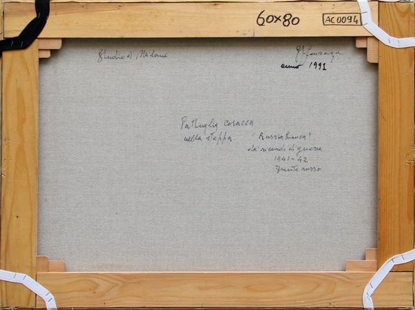 GIOVAN FRANCESCO GONZAGA : Pattuglia cosacca nella steppa  - Asta Arte Moderna e Contemporanea - Associazione Nazionale - Case d'Asta italiane