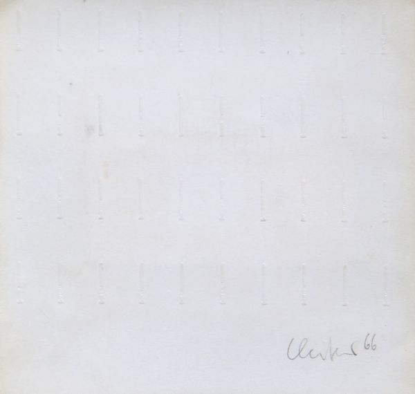 Günther Uecker : Nagelfeld  - Asta Arte Moderna e Contemporanea - Associazione Nazionale - Case d'Asta italiane