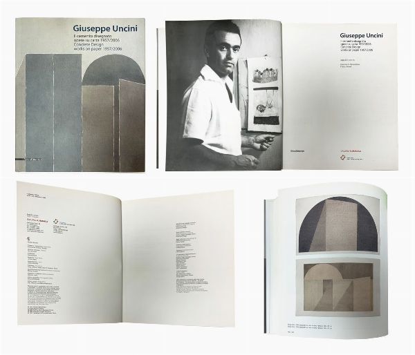 Giuseppe Uncini : Senza titolo  - Asta Arte Moderna e Contemporanea - Associazione Nazionale - Case d'Asta italiane