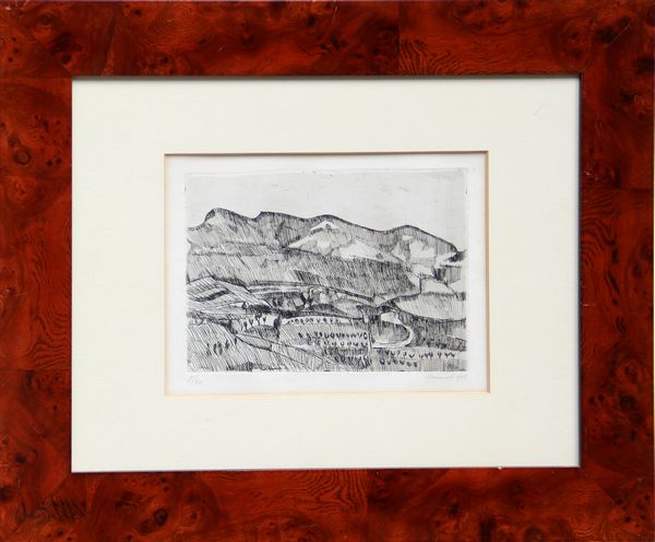 Giorgio Morandi : Paesaggio Grizzana  - Asta Arte Moderna e Contemporanea - Associazione Nazionale - Case d'Asta italiane