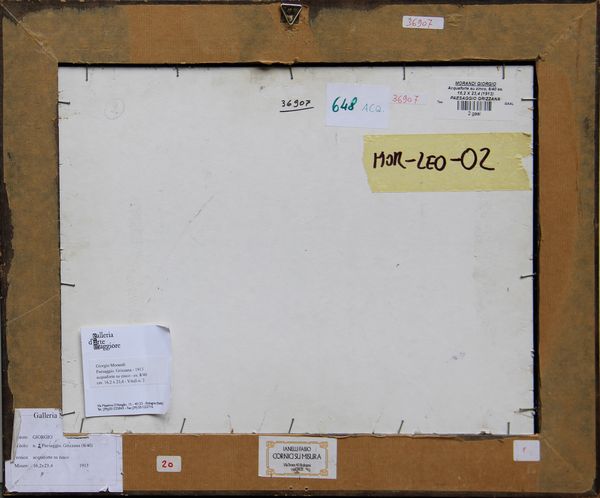 Giorgio Morandi : Paesaggio Grizzana  - Asta Arte Moderna e Contemporanea - Associazione Nazionale - Case d'Asta italiane