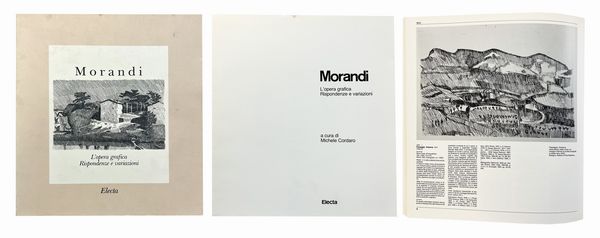 Giorgio Morandi : Paesaggio Grizzana  - Asta Arte Moderna e Contemporanea - Associazione Nazionale - Case d'Asta italiane