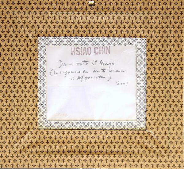 HSIAO CHIN : Donne sotto il burqua  - Asta Arte Moderna e Contemporanea - Associazione Nazionale - Case d'Asta italiane