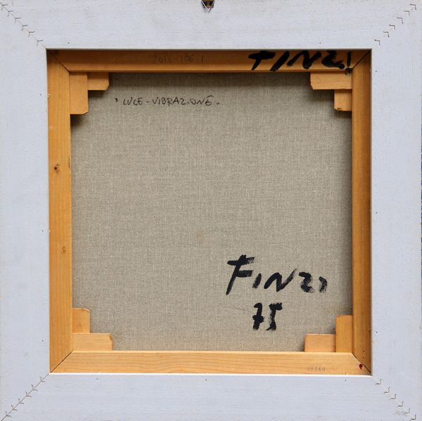 ENNIO FINZI : Luce - vibrazione  - Asta Arte Moderna e Contemporanea - Associazione Nazionale - Case d'Asta italiane