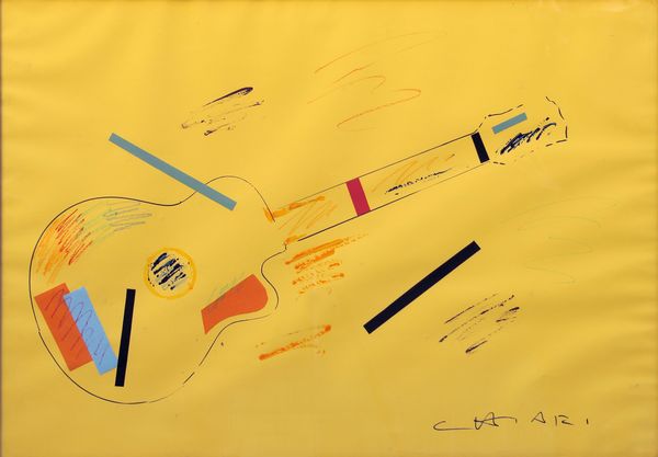 Giuseppe Chiari : Senza titolo  - Asta Arte Moderna e Contemporanea - Associazione Nazionale - Case d'Asta italiane