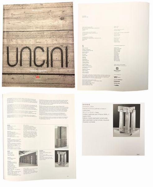 Giuseppe Uncini : Epistylium  - Asta Arte Moderna e Contemporanea - Associazione Nazionale - Case d'Asta italiane