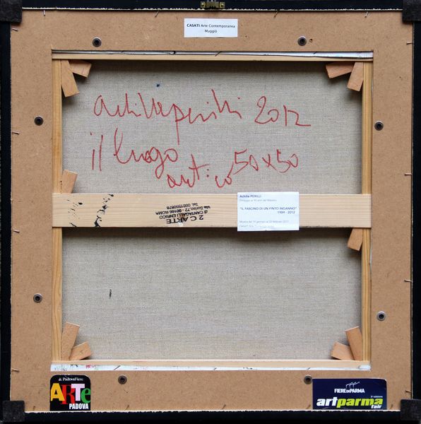 ACHILLE PERILLI : Il luogo antico  - Asta Arte Moderna e Contemporanea - Associazione Nazionale - Case d'Asta italiane