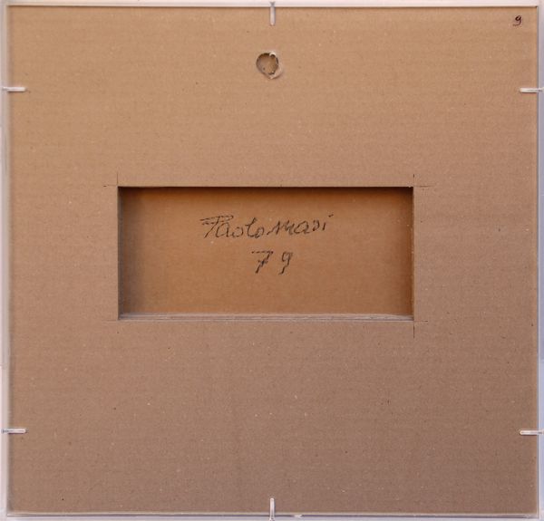 PAOLO MASI : Senza titolo  - Asta Arte Moderna e Contemporanea - Associazione Nazionale - Case d'Asta italiane