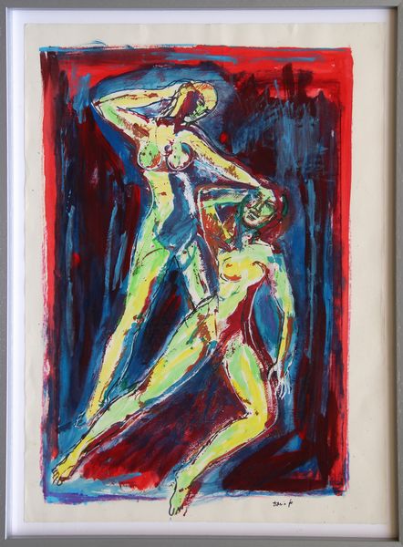 Dario Fo : Senza titolo  - Asta Arte Moderna e Contemporanea - Associazione Nazionale - Case d'Asta italiane